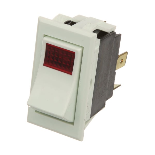 Hobart Lighted Rocker Switch 7/8 X 1-1/2 Spst 111496-B4 - main